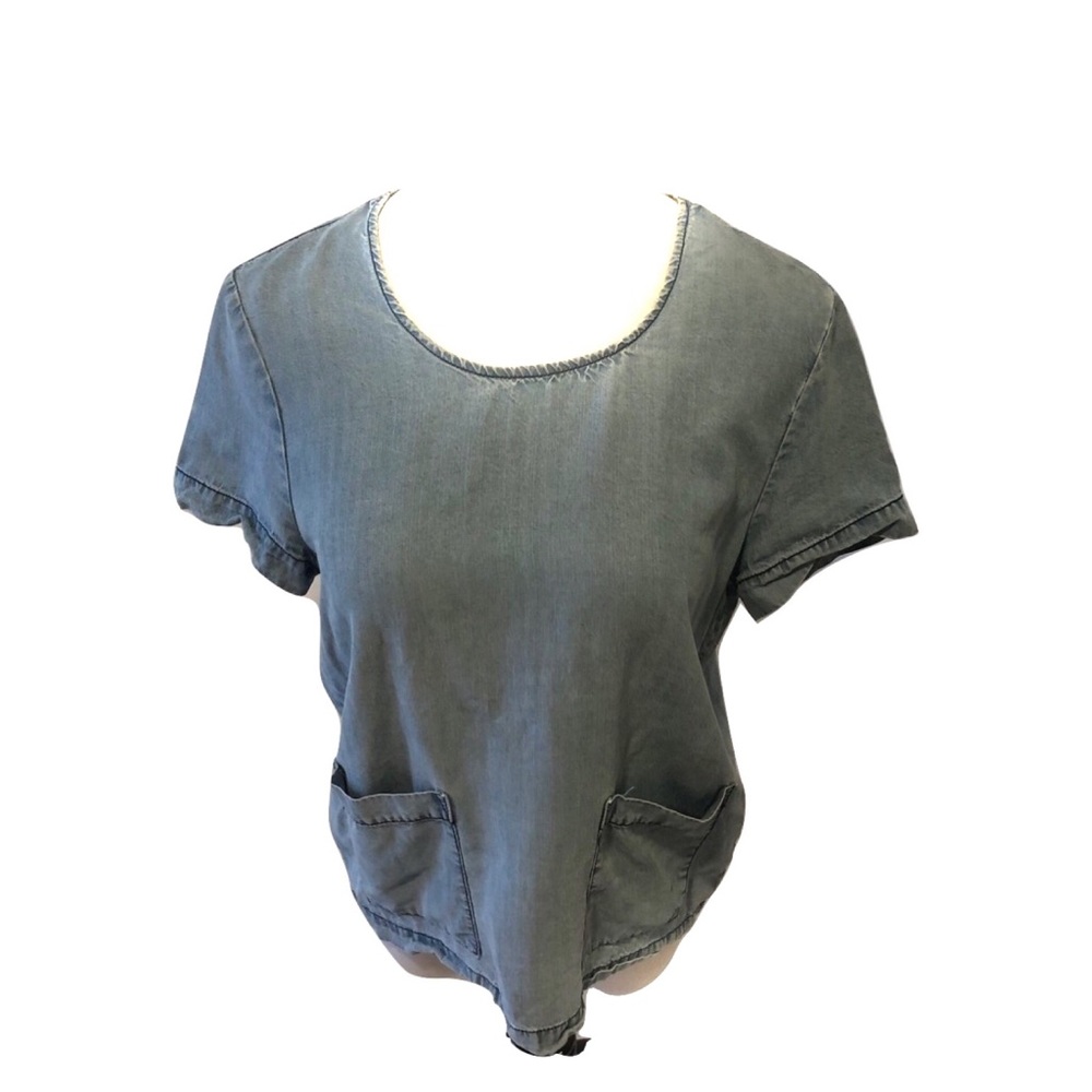 Velvet Heart tencel shirt size small
